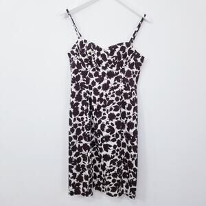 Donna Ricco New York Leaf Print Sheath Dress